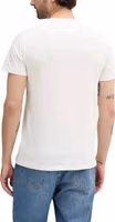Cream Recycled Cotton T-Shirt 4