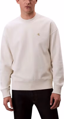 White Cotton Sweatshirt