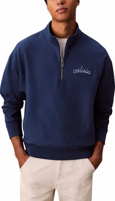 Blue Cotton Sweatshirt