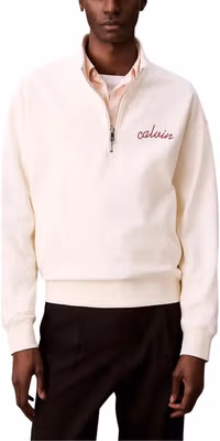 Beige Cotton Sweatshirt
