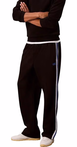 Black Polyester Joggers (Workout Pants)