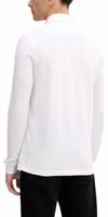 White Organic Cotton Long Sleeve T-Shirt 2