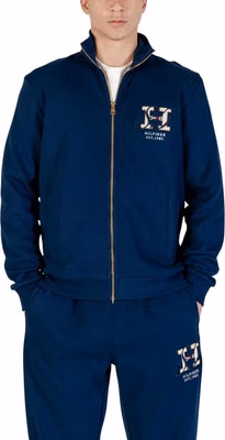 Blue Recycled Cotton Sweatshirt
