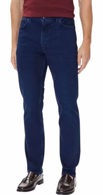 Blue Recycled Cotton Relaxed Fit Jeans