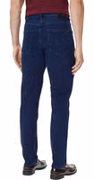 Blue Recycled Cotton Relaxed Fit Jeans 2