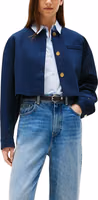 Blue Viscose Blazer 1
