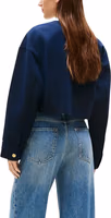 Blue Viscose Blazer 2