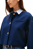 Blue Viscose Blazer 3
