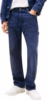 Blue Recycled Cotton Relaxed Fit Jeans 1