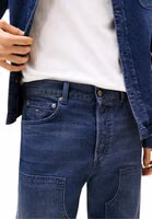 Blue Recycled Cotton Relaxed Fit Jeans 3