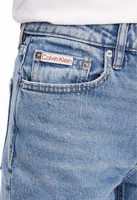 Blue Recycled Cotton Mom Jeans 4