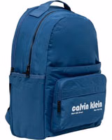 Blue Recycled Polyester Backpack 2
