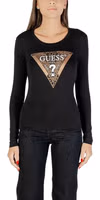 Black Cotton Long Sleeve T-Shirt 1