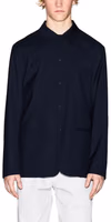 Black Polyester Blazer 1