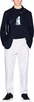 Black Polyester Blazer 3