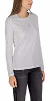 White Cotton Long Sleeve T-Shirt 3