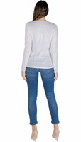 White Cotton Long Sleeve T-Shirt 2