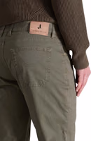 Green Cotton Skinny Pants 4