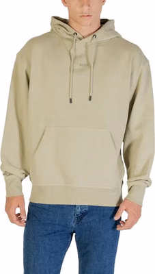 Green Cotton Hoodie