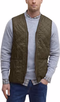 Green Polyamide Sleeveless Jacket 1