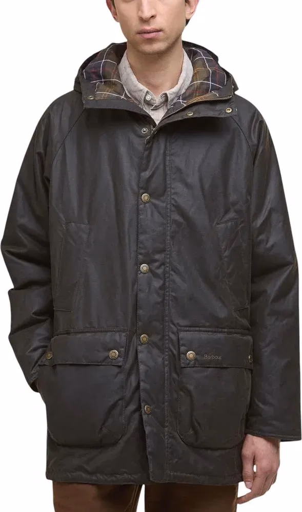 Green Cotton Parka