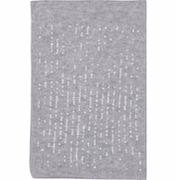 Gray Recycled Polyester Scarf 3