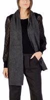 Gray Recycled Polyester Scarf 3