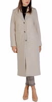 Cream Wool Coat 1