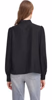 Black Viscose Blouse 2