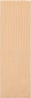Beige Polyester Scarf 1