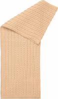Beige Polyester Scarf 2