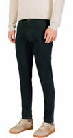 Green Cotton Skinny Pants 2