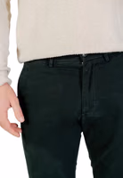 Green Cotton Skinny Pants 5