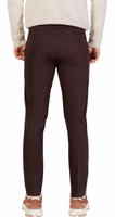 Brown Cotton Skinny Pants 2