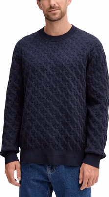 Blue Cotton Sweatshirt