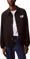 Black Polyester Shell Jacket 1