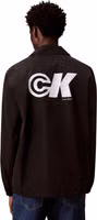 Black Polyester Shell Jacket 2