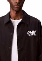 Black Polyester Shell Jacket 3