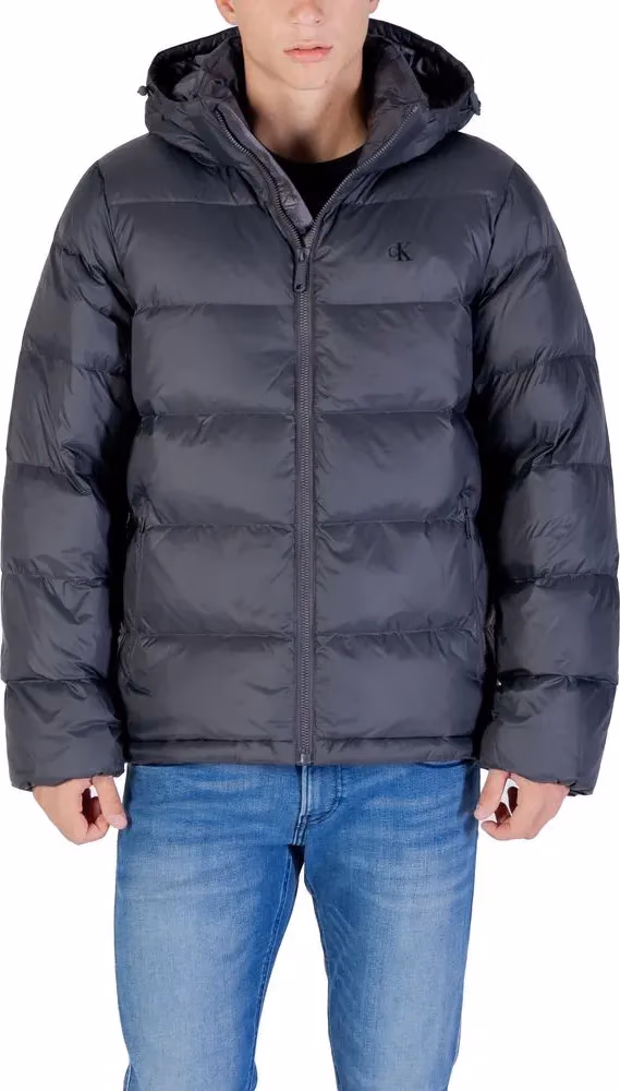 Gray Polyamide Coat
