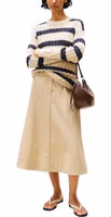 Beige Linen Sweatshirt 4