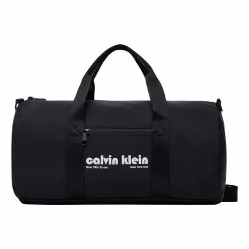 Black Recycled Polyester Duffel Bag