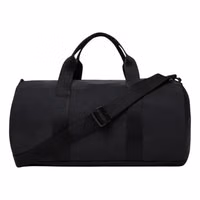 Black Recycled Polyester Duffel Bag 2