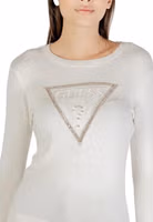 Cream Viscose Sweatshirt 5