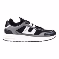 Bicolor Polyester Athletic Sneakers 1