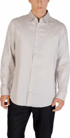 Gray Cotton Pattern Shirt 1