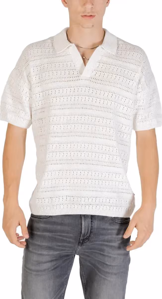 White Cotton Shortsleeve Shirt