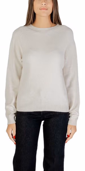 White Viscose Sweatshirt