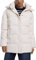 Cream Polyester Coat 1