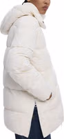Cream Polyester Coat 4