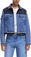 Blue Cotton Denim Jacket 1